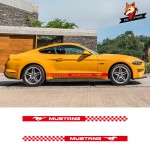 Car Vinyl Side Sticker Decals Stripes Wraps Body Stickers Car Styling Auto Sport Styling Vinyl Car Sticker for Ford Mustang